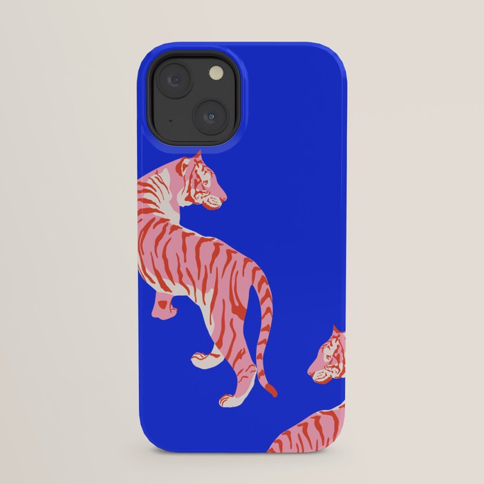 Wildcats on Indigo Blue iPhone Case