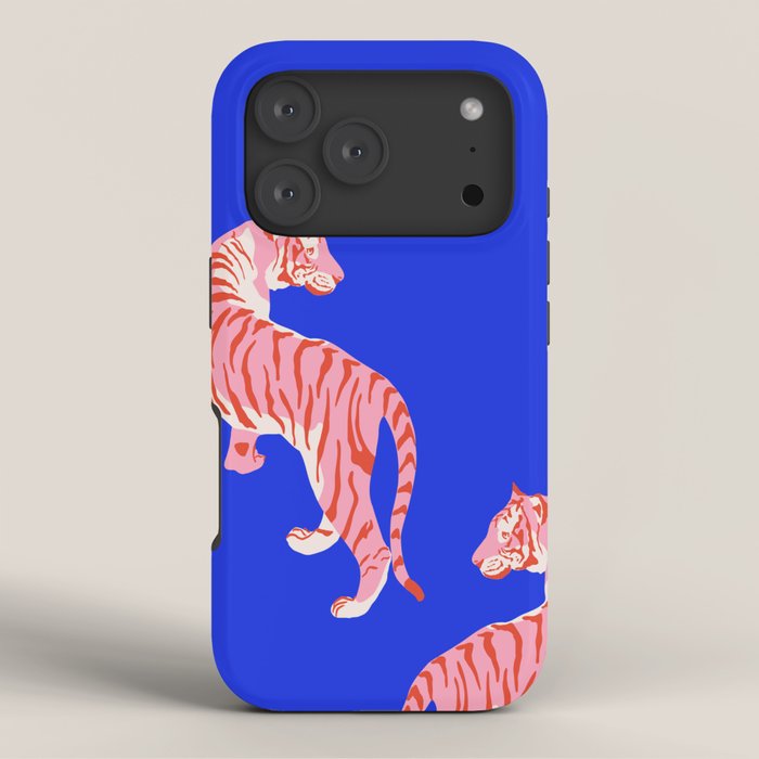Wildcats on Indigo Blue iPhone Case