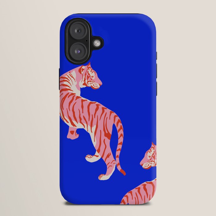 Wildcats on Indigo Blue iPhone Case