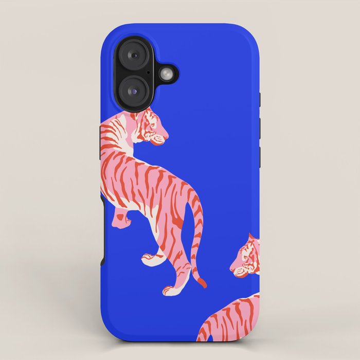 Wildcats on Indigo Blue iPhone Case