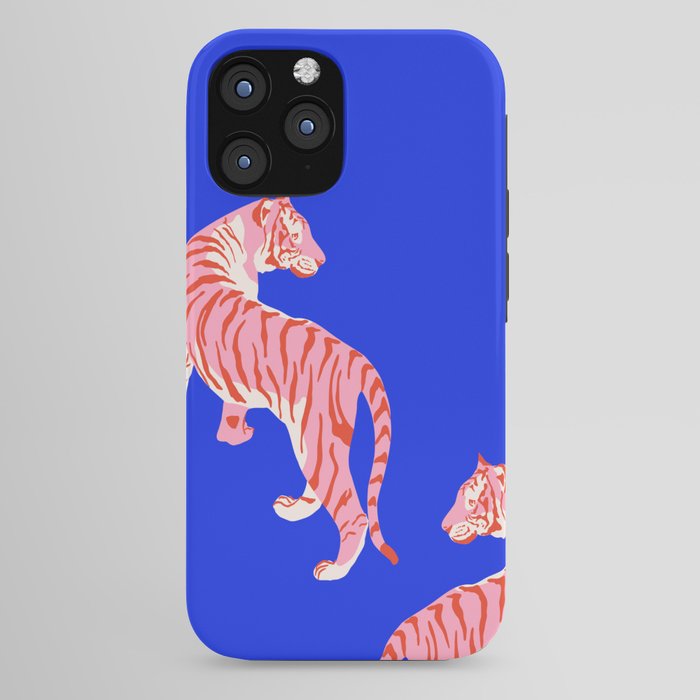 Wildcats on Indigo Blue iPhone Case