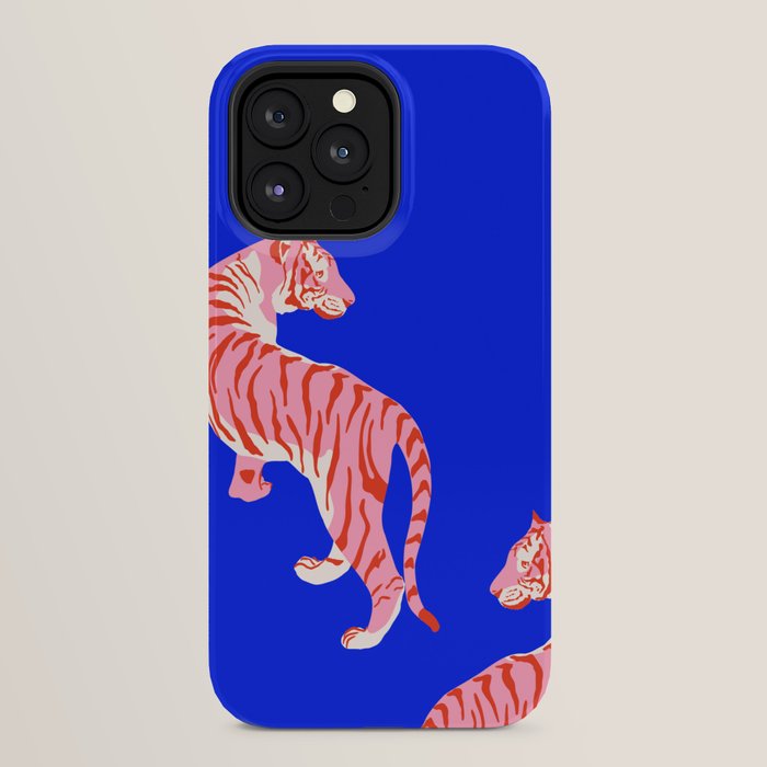 Wildcats on Indigo Blue iPhone Case
