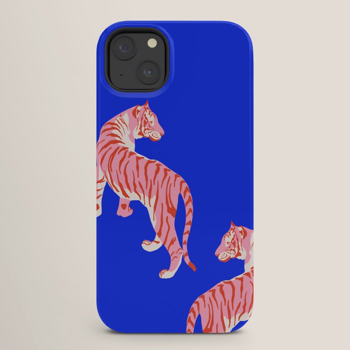 Wildcats on Indigo Blue iPhone Case