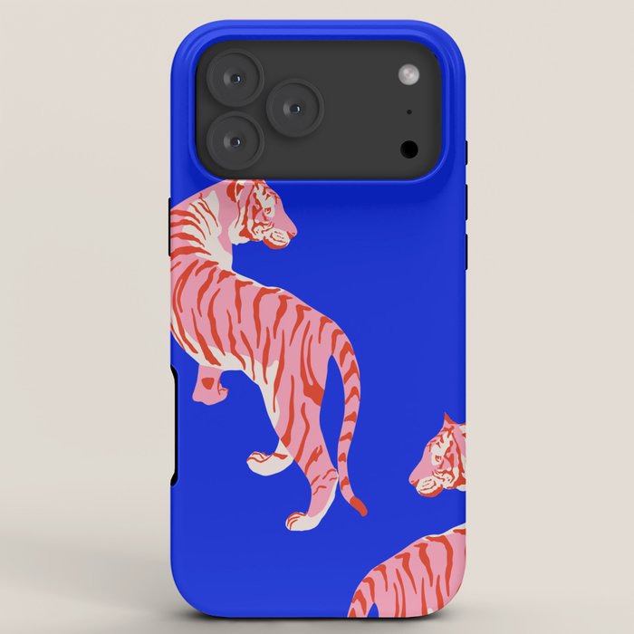 Wildcats on Indigo Blue iPhone Case