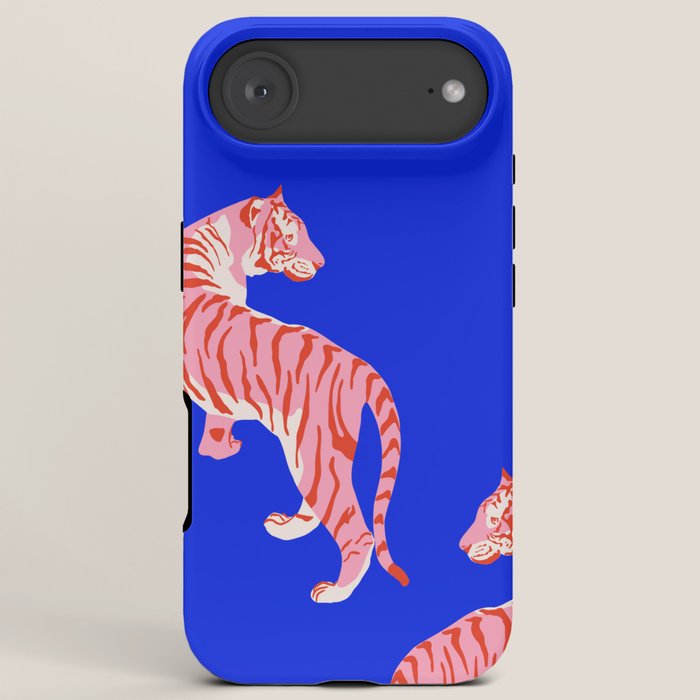 Wildcats on Indigo Blue iPhone Case