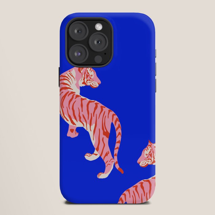 Wildcats on Indigo Blue iPhone Case