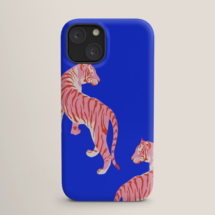 Wildcats on Indigo Blue iPhone Case