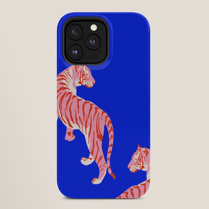 Wildcats on Indigo Blue iPhone Case