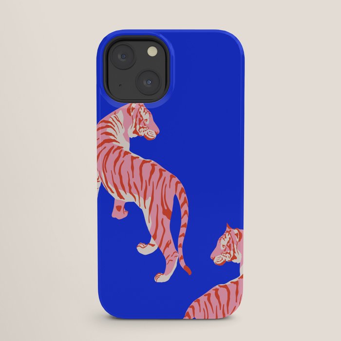 Wildcats on Indigo Blue iPhone Case