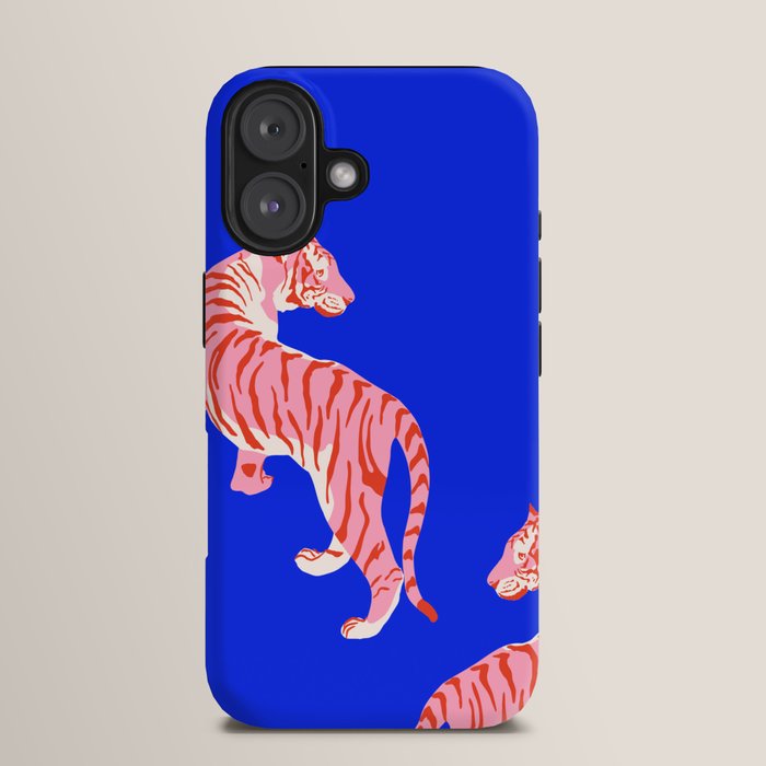 Wildcats on Indigo Blue iPhone Case