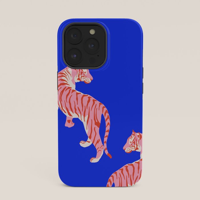 Wildcats on Indigo Blue iPhone Case