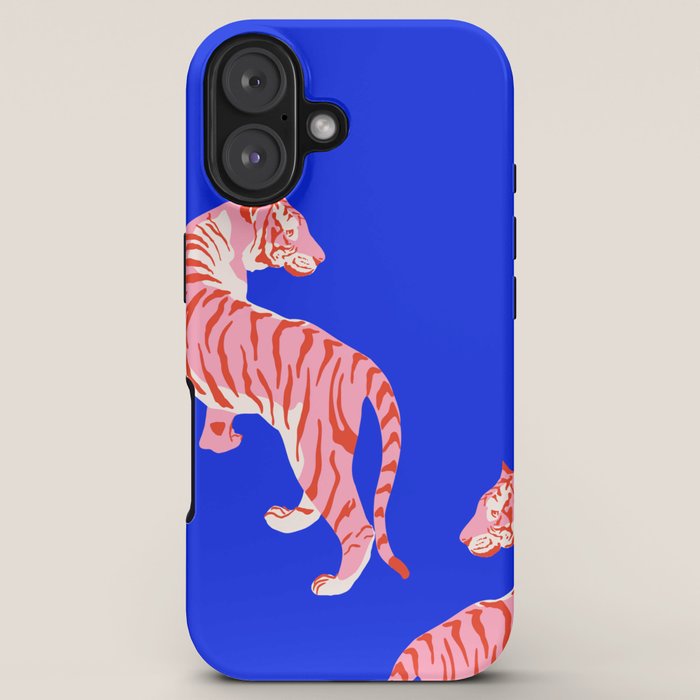 Wildcats on Indigo Blue iPhone Case