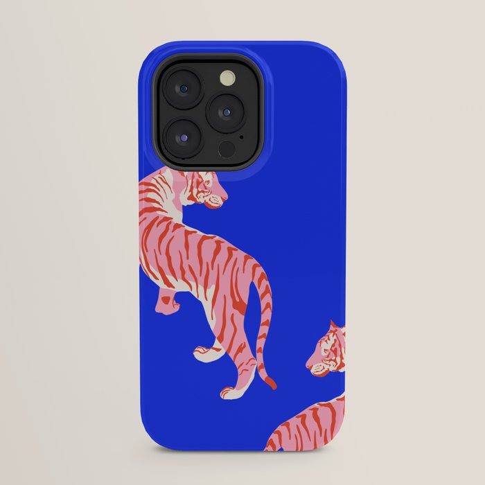 Wildcats on Indigo Blue iPhone Case