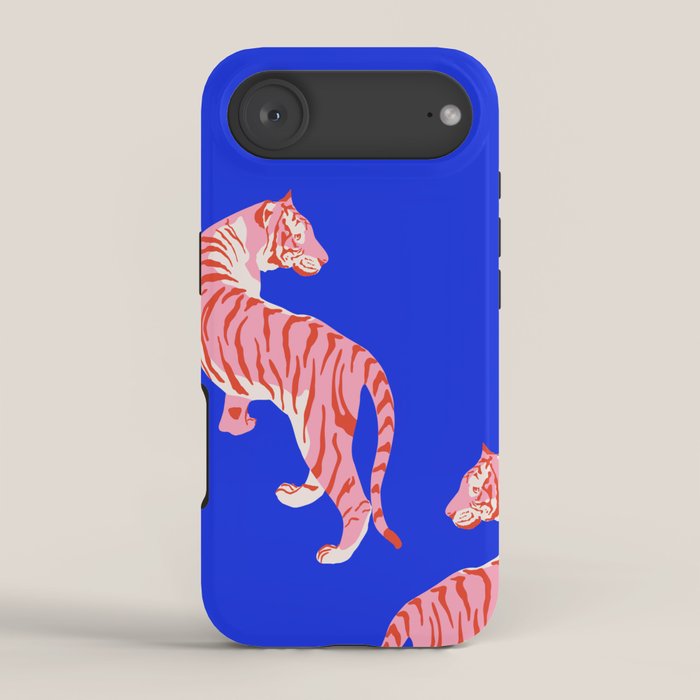 Wildcats on Indigo Blue iPhone Case