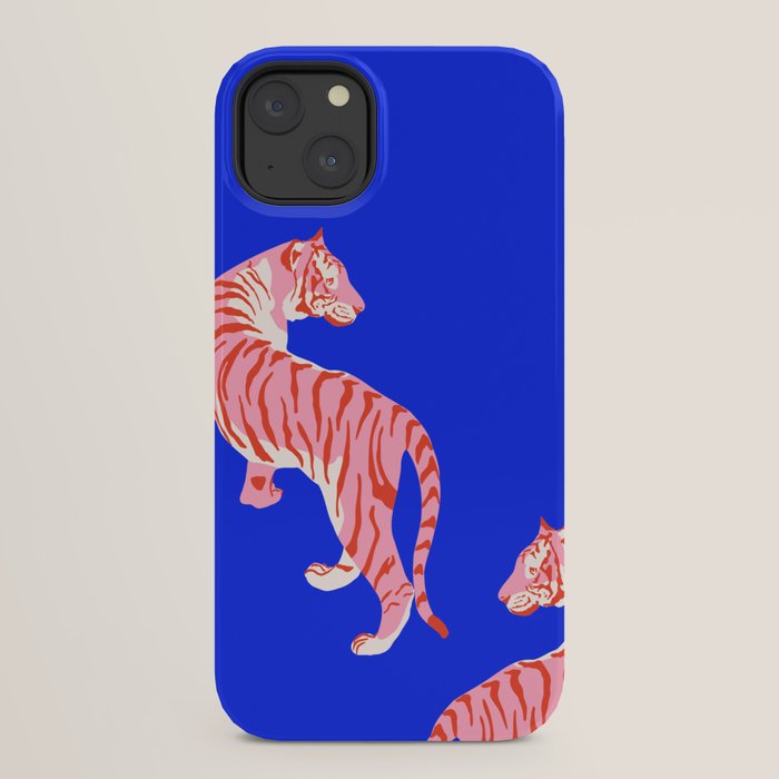 Wildcats on Indigo Blue iPhone Case