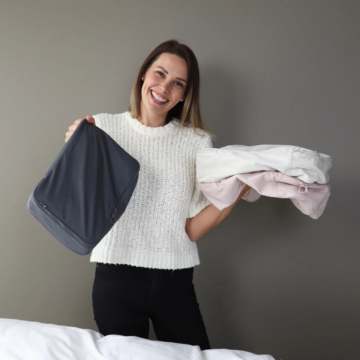 Packing cubes (7 pieces) Pink