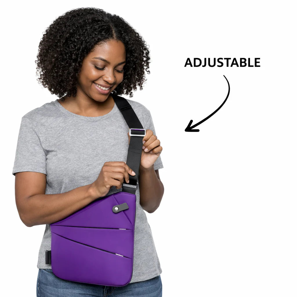 StrideSafe™ anti-theft shoulder bag