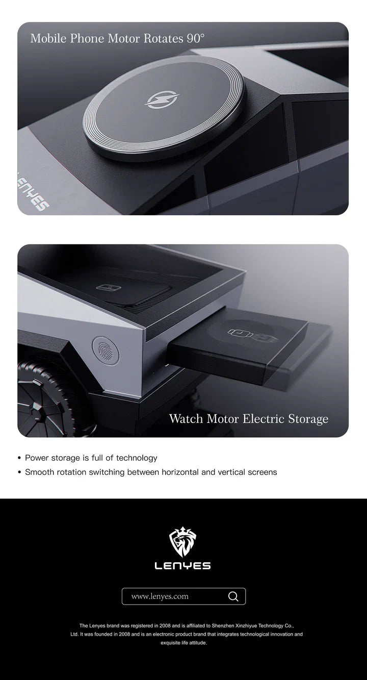 lenyes 3in1 wireless charger 18 months warranty