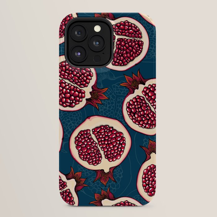Pomegranate slices  iPhone Case