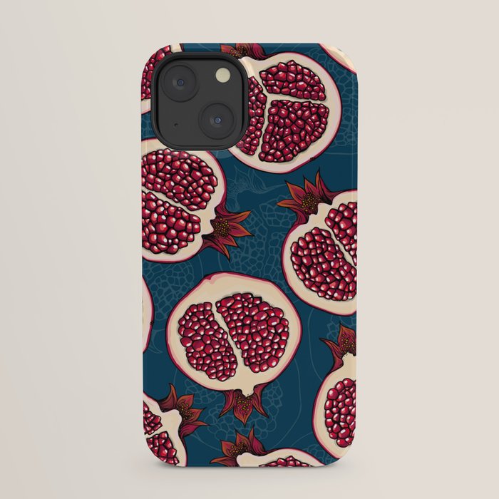 Pomegranate slices  iPhone Case