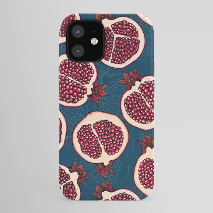Pomegranate slices  iPhone Case