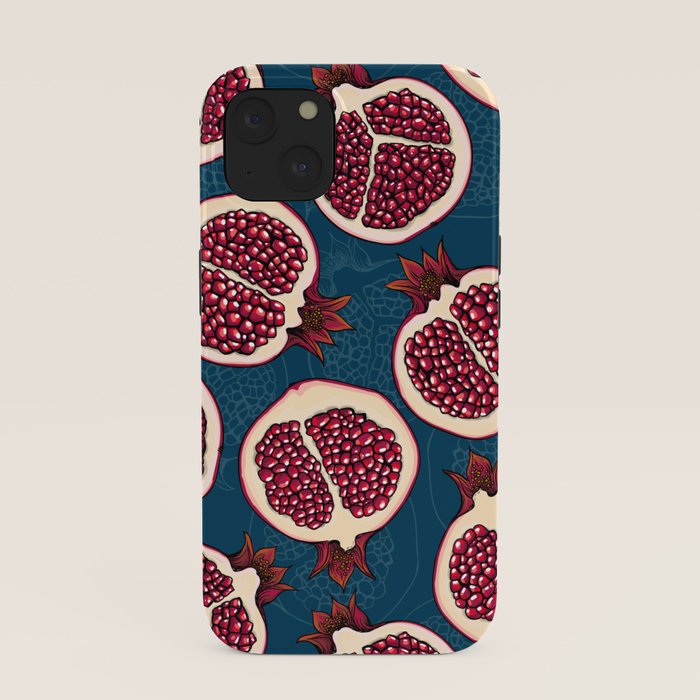 Pomegranate slices  iPhone Case