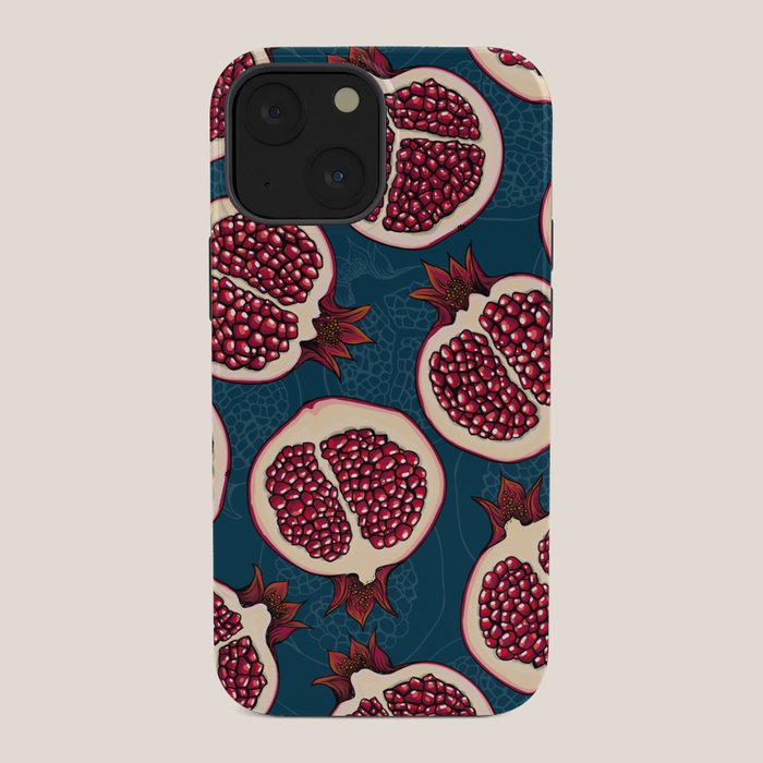 Pomegranate slices  iPhone Case