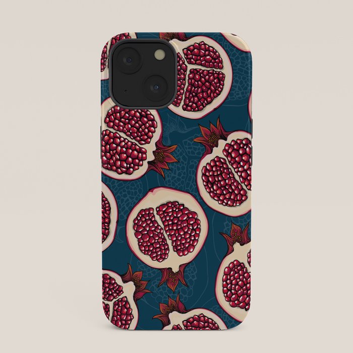 Pomegranate slices  iPhone Case