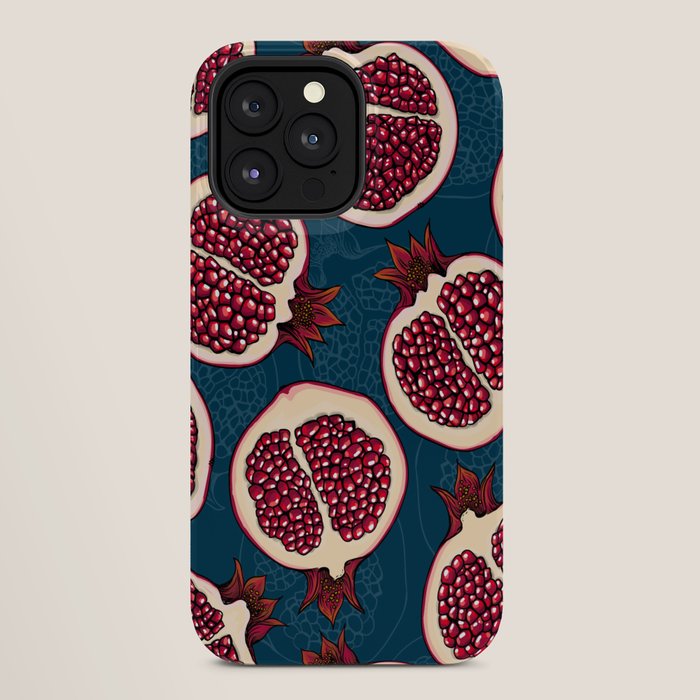 Pomegranate slices  iPhone Case