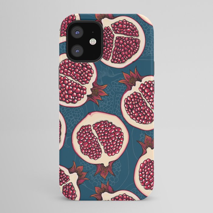 Pomegranate slices  iPhone Case
