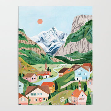 Grindelwald Switzerland Poster