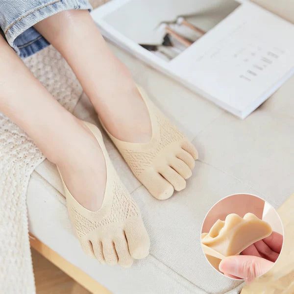 🔥Hot Sale🔥Unisex Invisible Corrective Five-Toe Socks