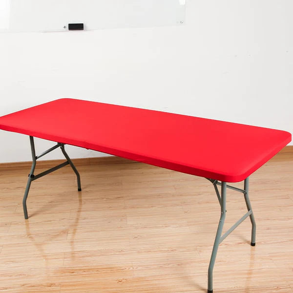 🌸✨Tablecloth made of elastic material, suitable for tables with a length of 4 feet/6 feet/8 feet
