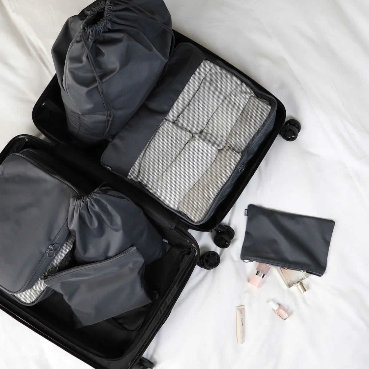 Packing cubes (7 pieces) Pink