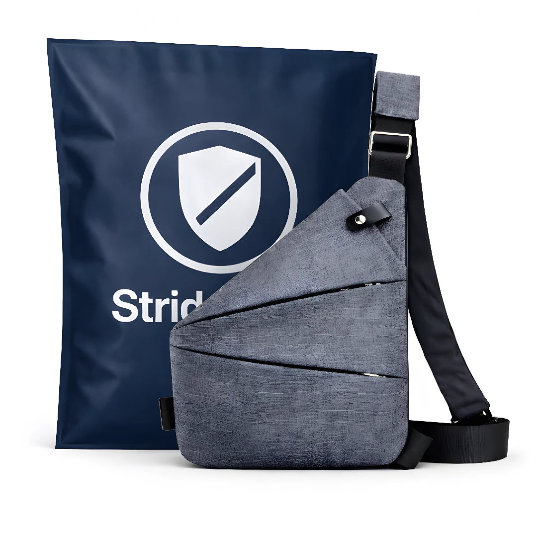 StrideSafe™ anti-theft shoulder bag