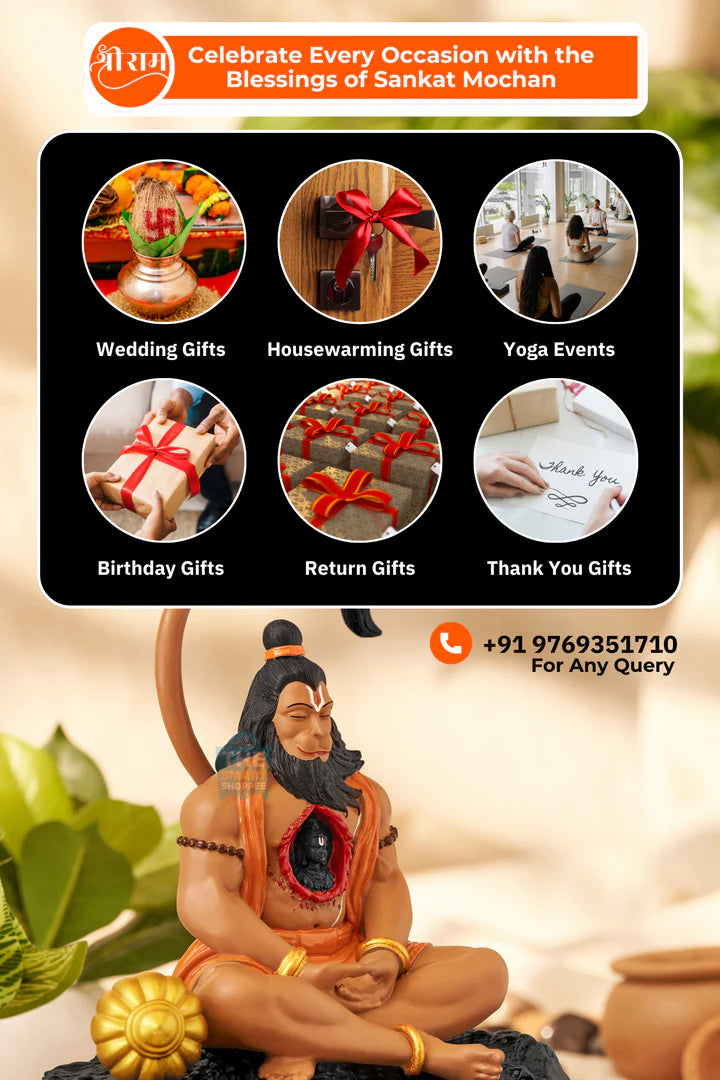 Shri Ram Dootya Rudra Rupaya Sankat Mochanaya Mahavir Hanuman