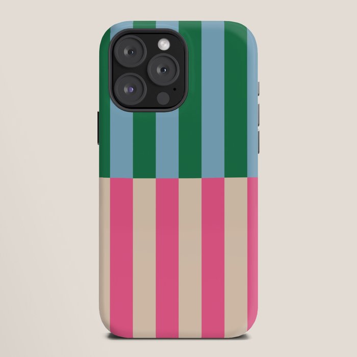 Modern Minimalist Abstract Stripes iPhone Case