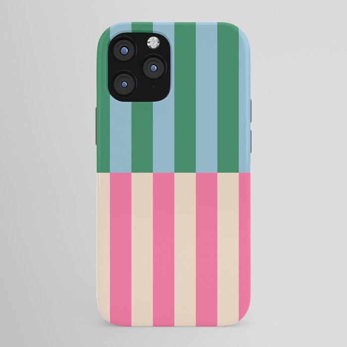 Modern Minimalist Abstract Stripes iPhone Case