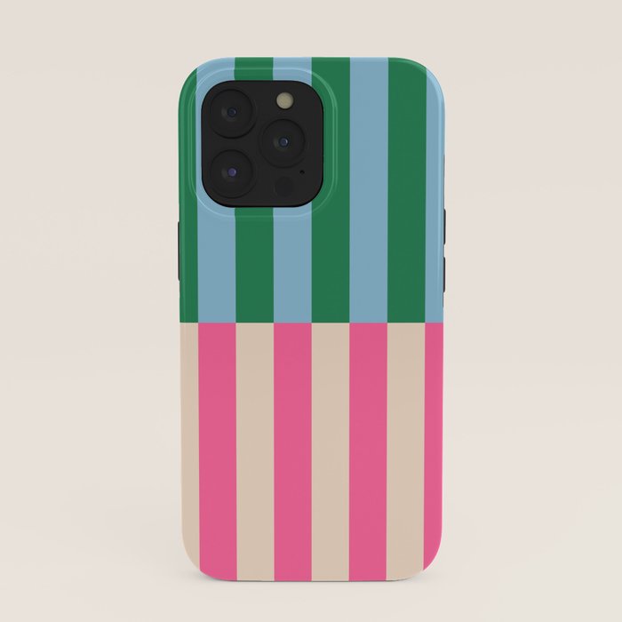 Modern Minimalist Abstract Stripes iPhone Case