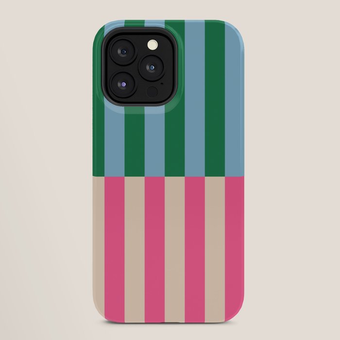 Modern Minimalist Abstract Stripes iPhone Case