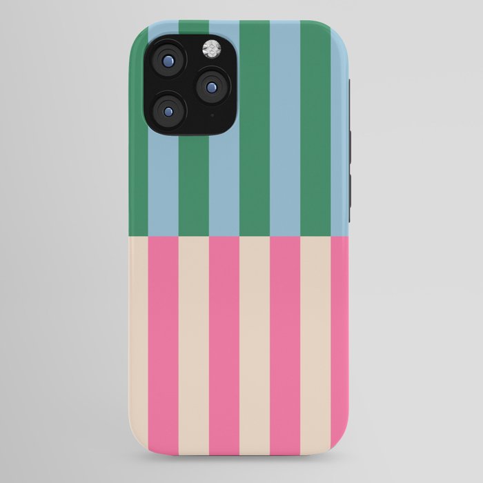 Modern Minimalist Abstract Stripes iPhone Case