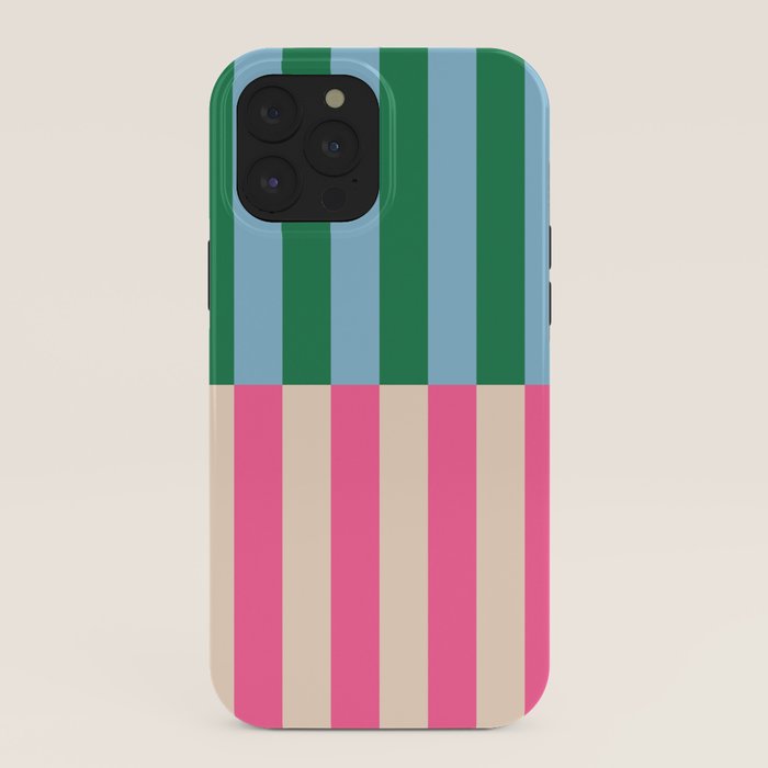 Modern Minimalist Abstract Stripes iPhone Case