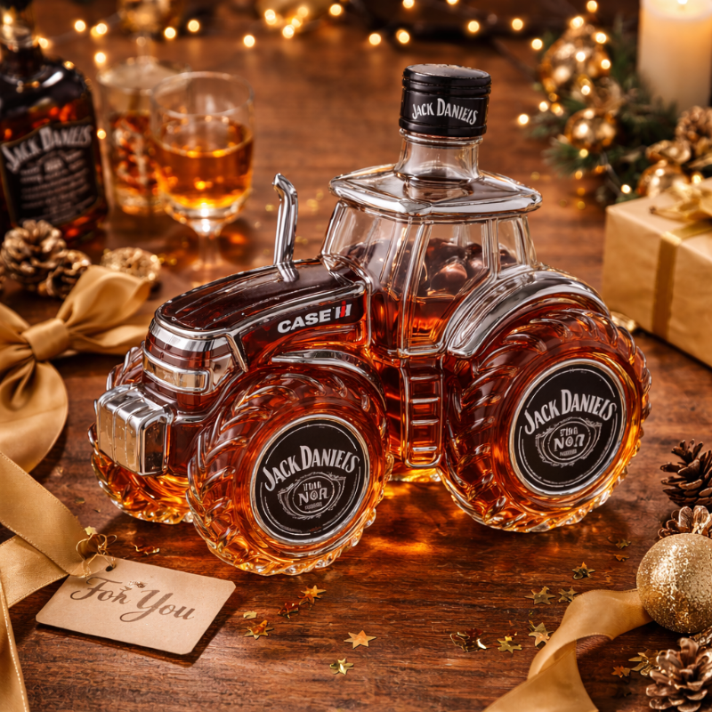 VintageBottle - Creative Farm-Inspired Rustic Vintage Bottle Design