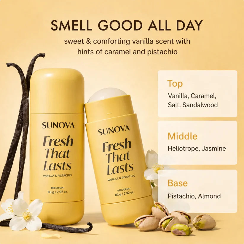 Korean Brightening Deodorant – Vanilla & Pistachio
