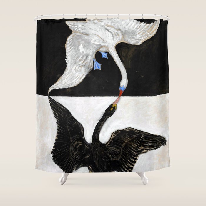 Hilma af Klint The Swan Shower Curtain