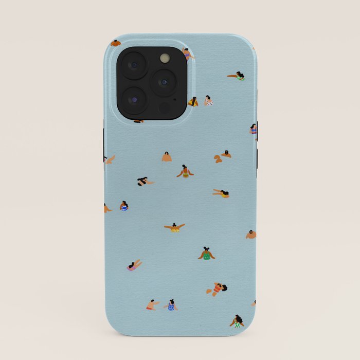 Dusty blue II iPhone Case