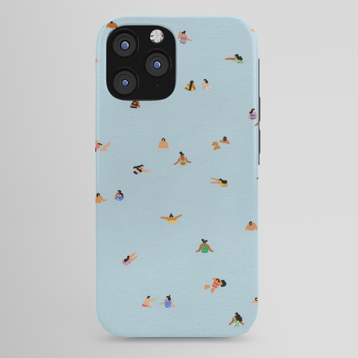 Dusty blue II iPhone Case