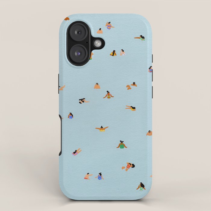 Dusty blue II iPhone Case