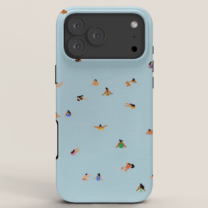 Dusty blue II iPhone Case