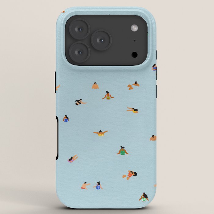 Dusty blue II iPhone Case
